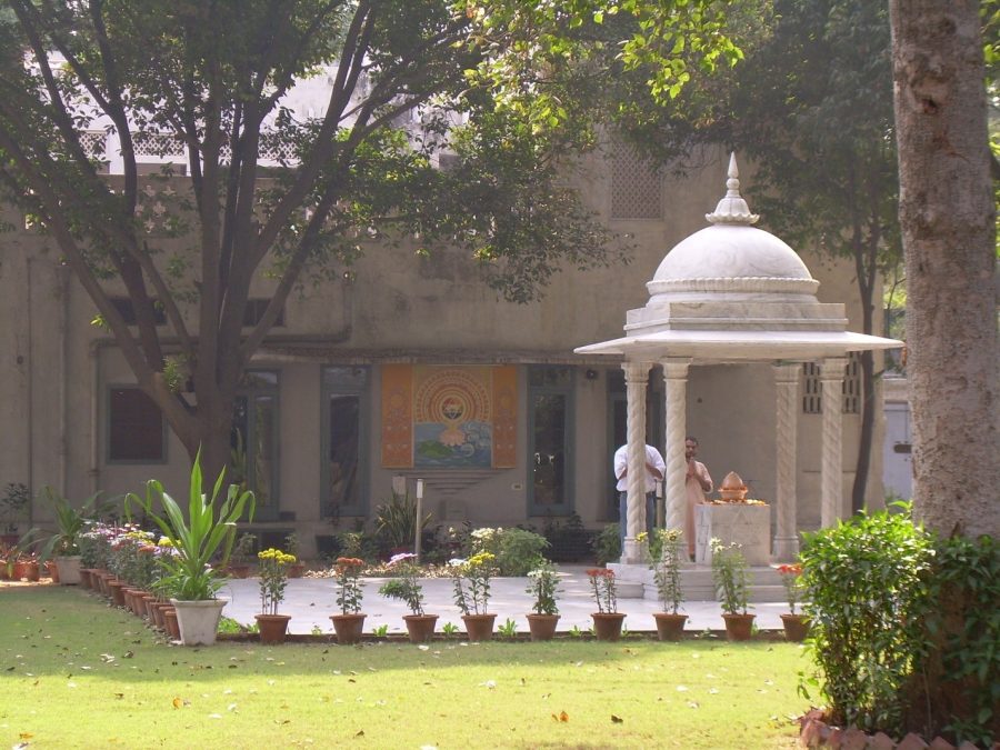 Shrine at Aurobindo Ashram Delhi